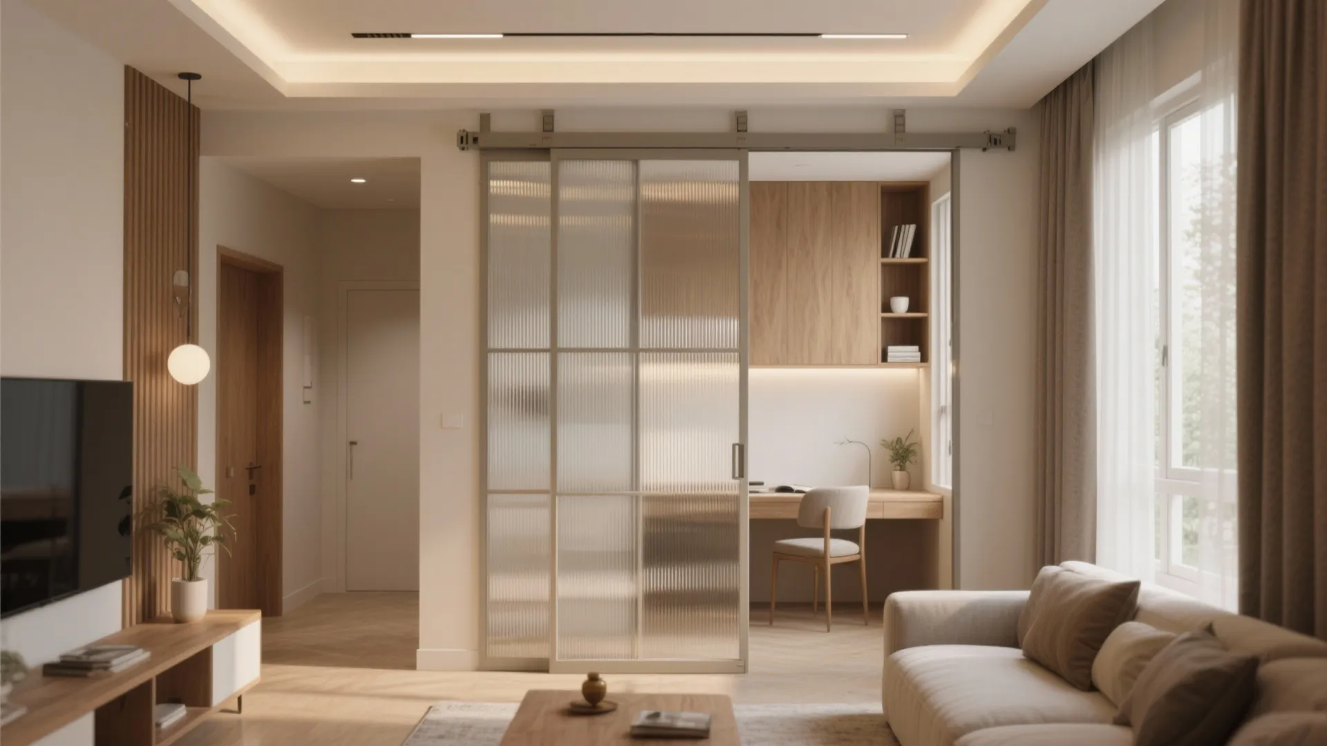 Sliding Doors and Flexible Zoning