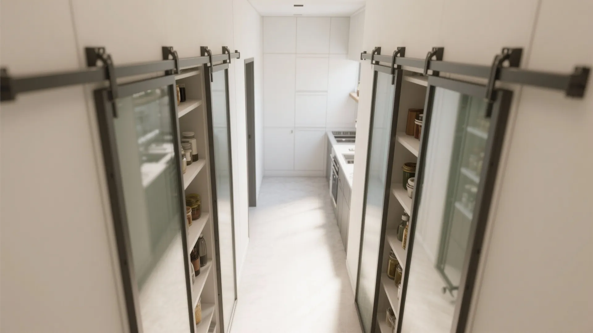 5. Slide-and-fold glass doors for flexible access