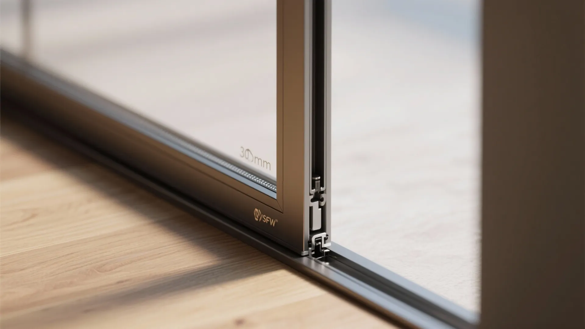 Idea 1: Ultra-slim sliding doors for maximum daylight