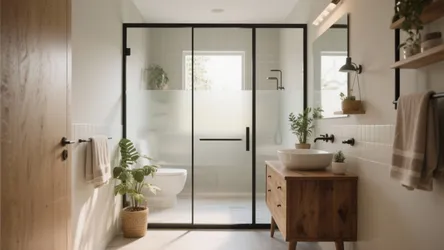 5 Small-Space Ideas for Bathroom Glass Sliding Door