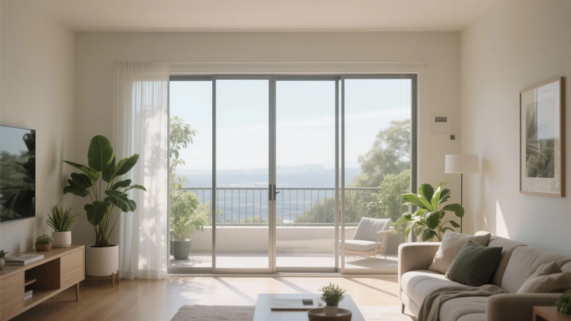 6. Sliding Glass Doors to Balcony