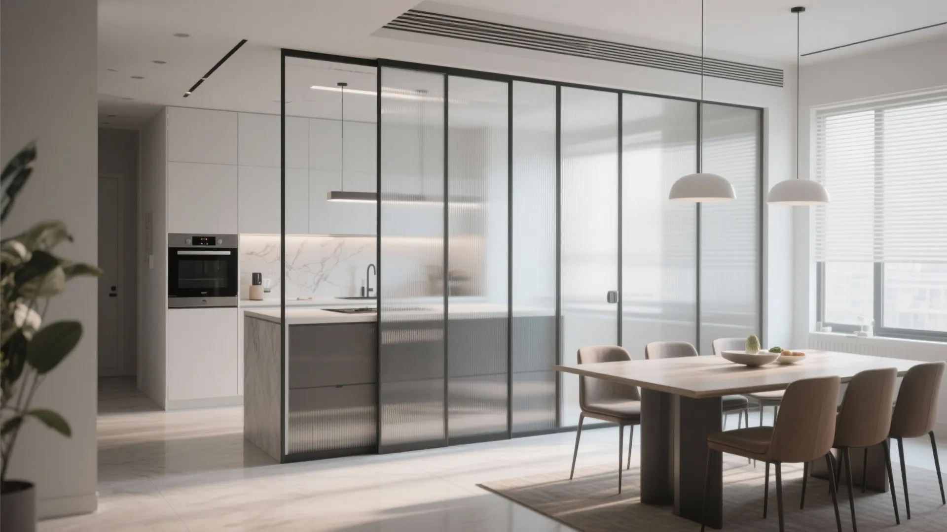 2. Sliding Glass Partitions