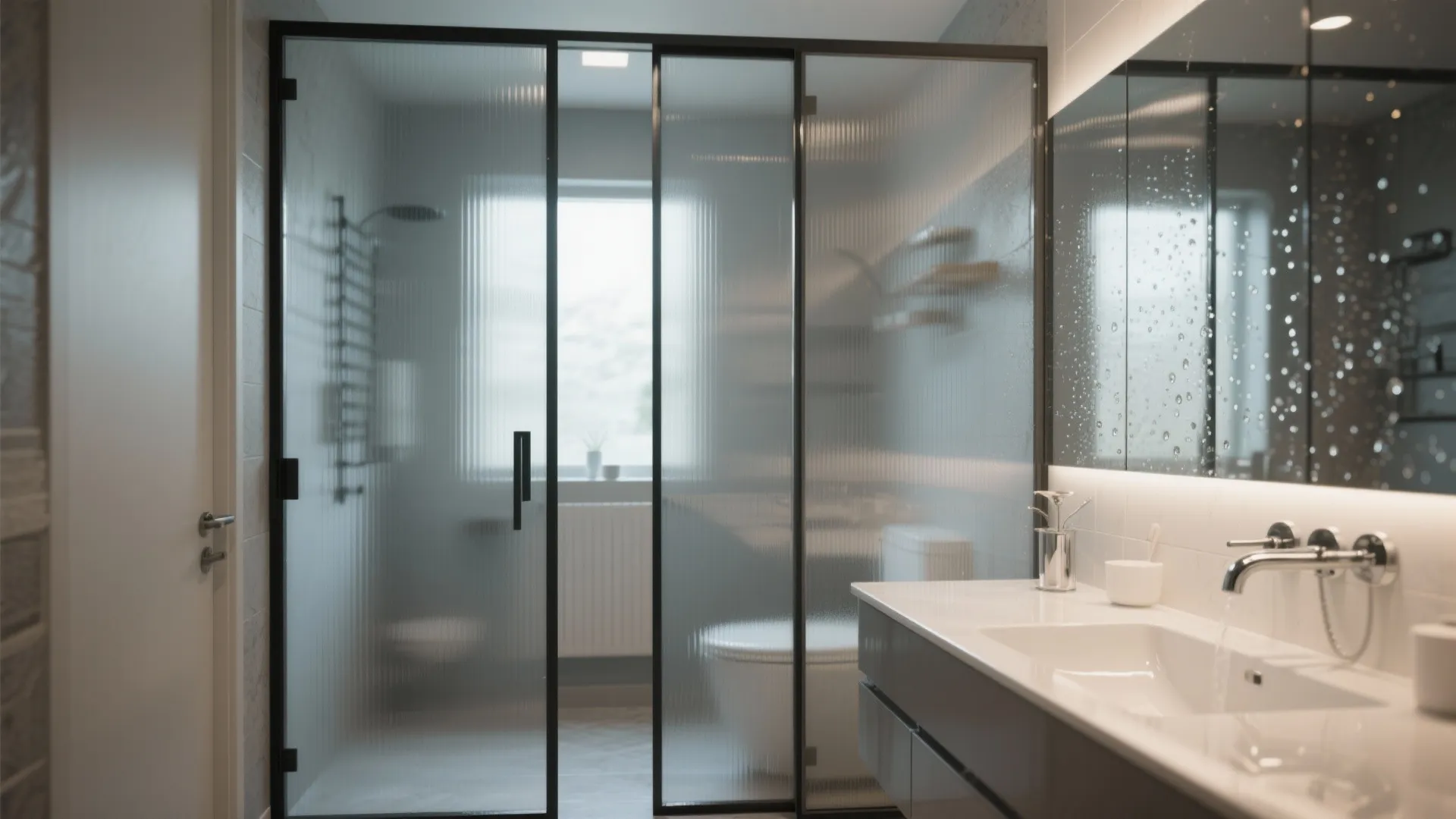 4. Sliding Glass Panels — Light Without the Bulk