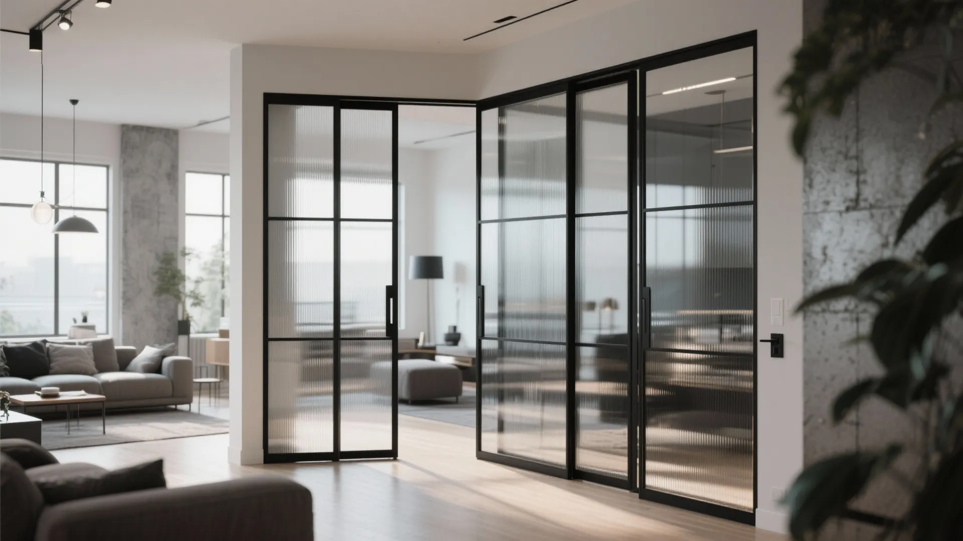 10. Sliding Glass Partition