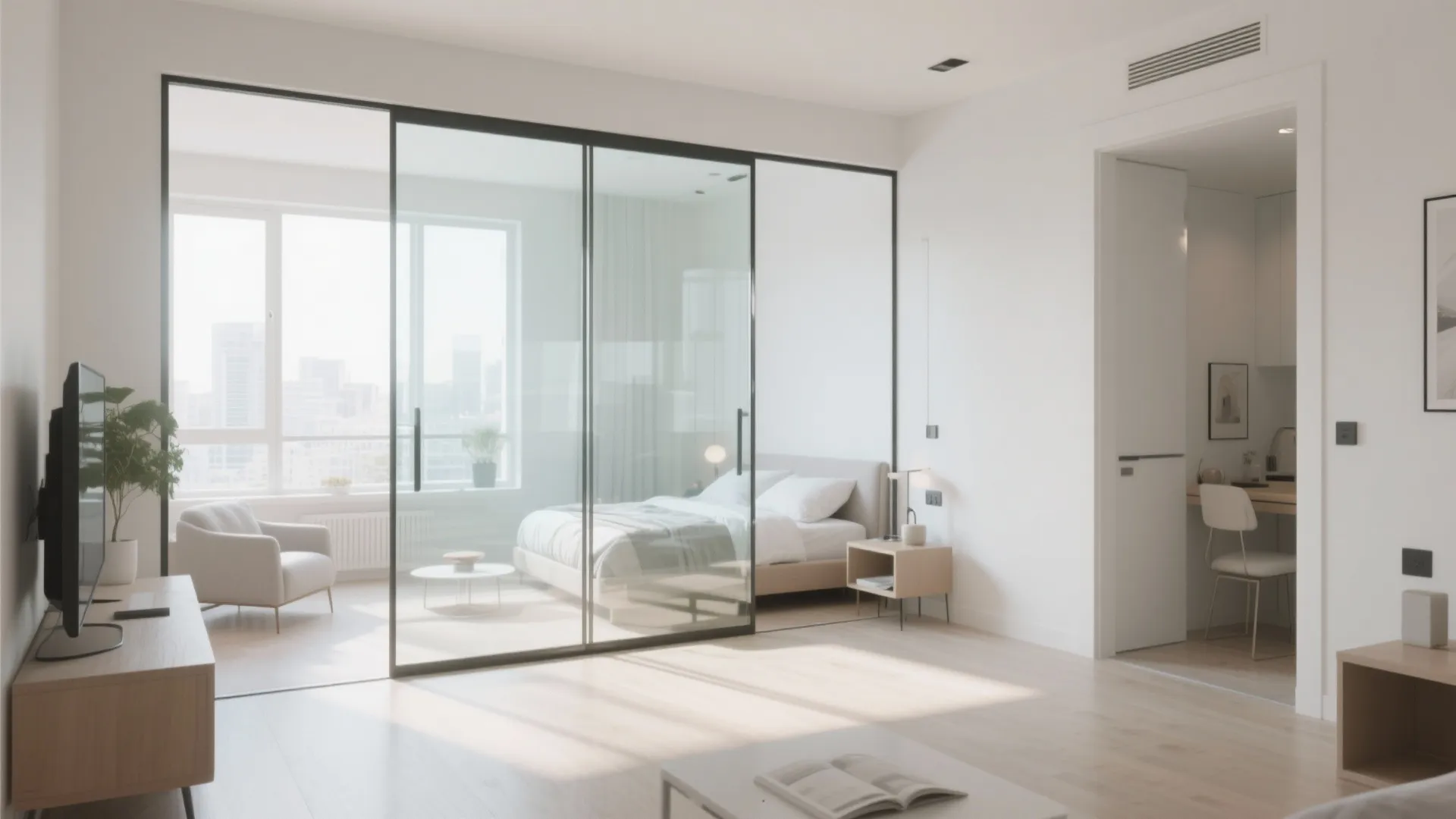 1. Sliding Glass Partitions