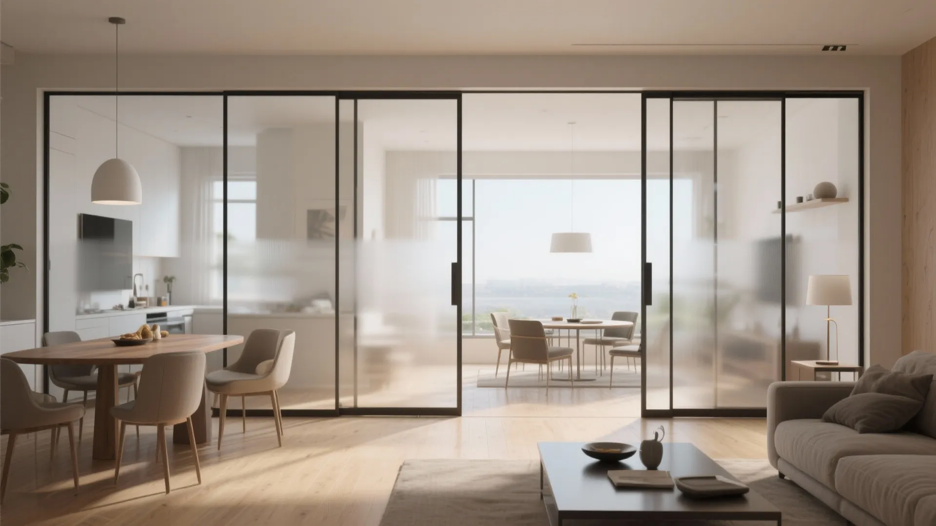 9. Sliding or Glass Partitions