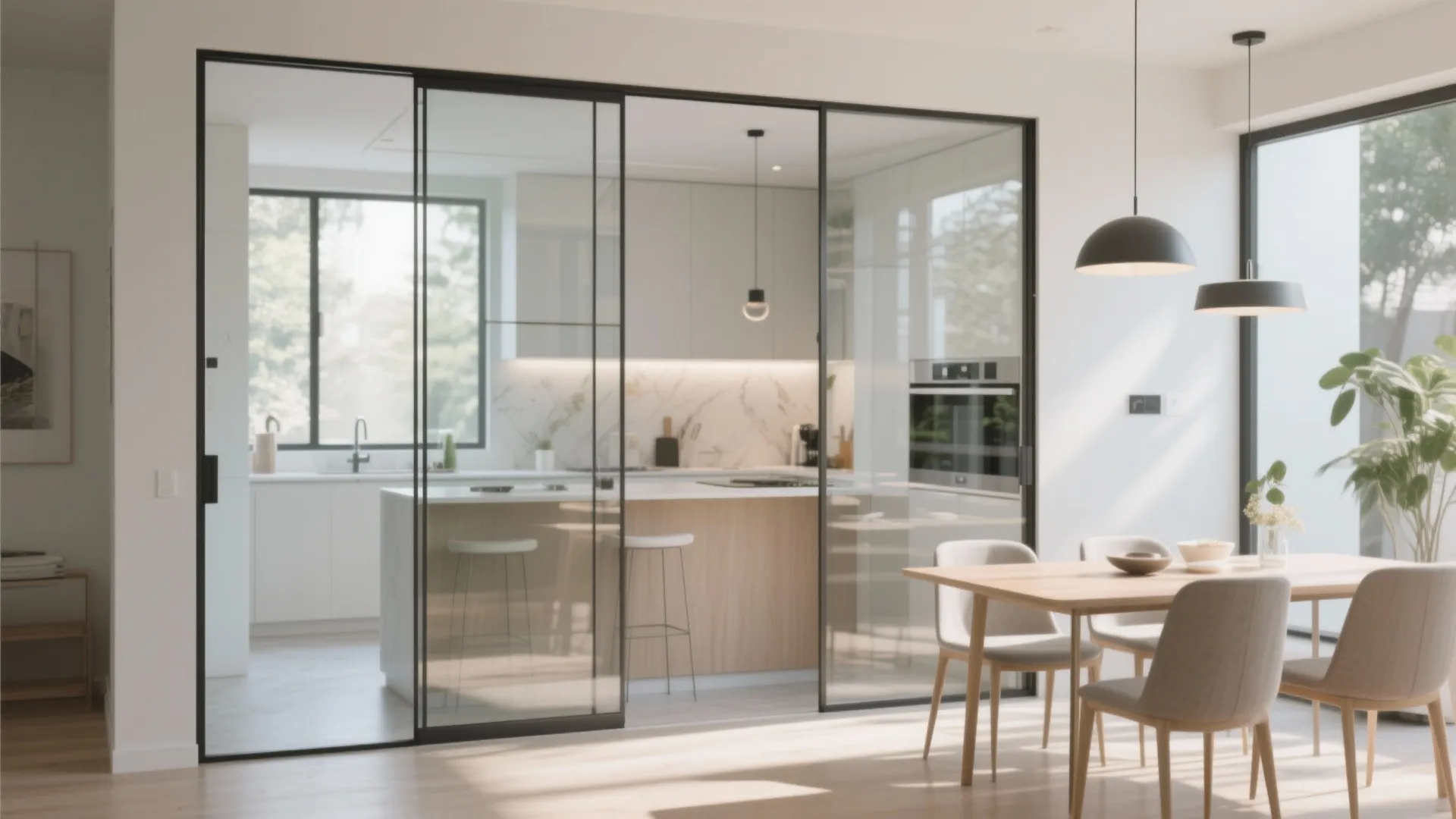 4. Sliding Glass Partitions