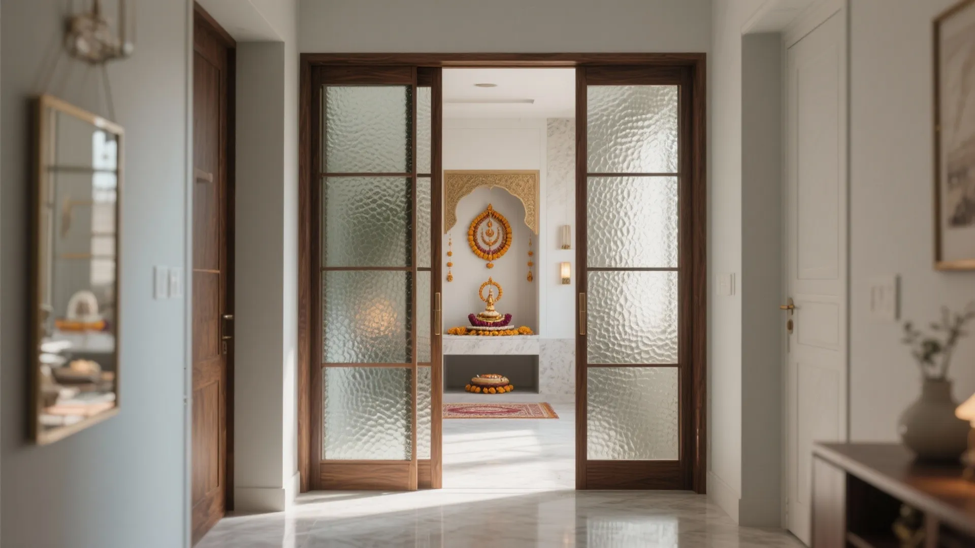 Sliding Glass Doors with Wooden Frames