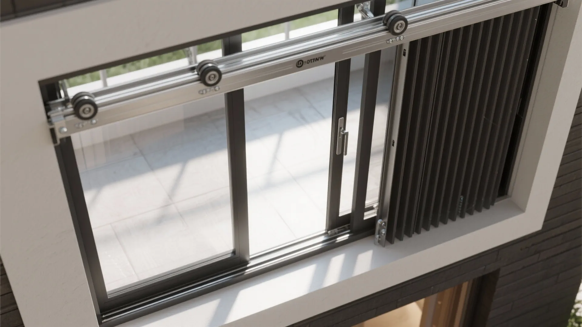 Sliding or Folding Safety Grills for Access and Cleaning