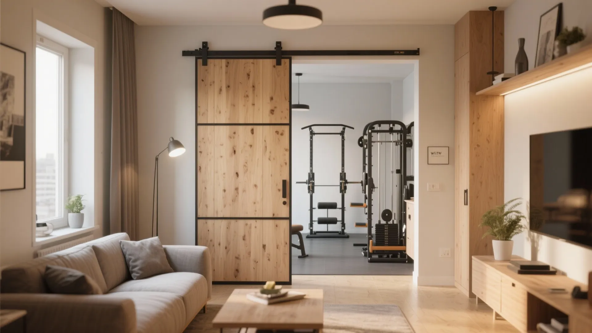 6. Sliding Partition for Flexible Use