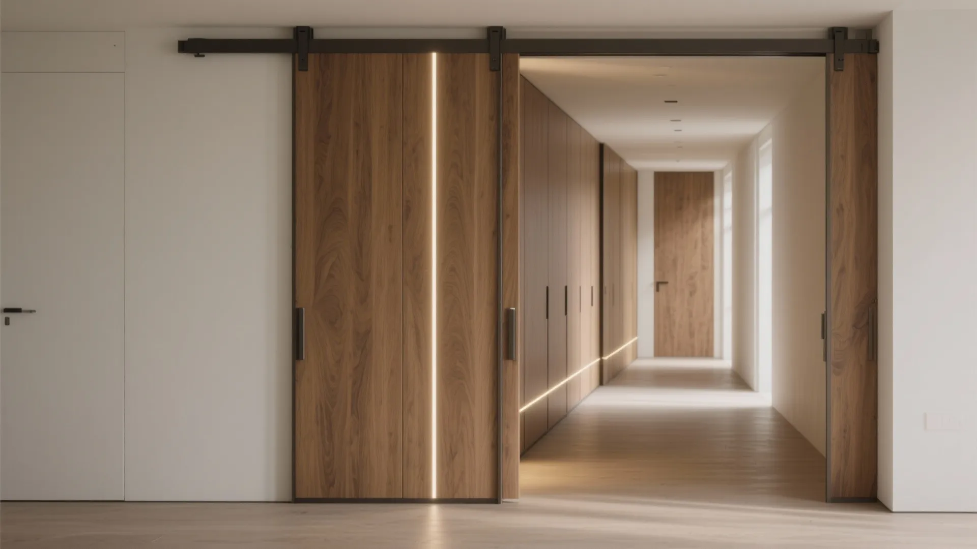 Space-Saving Sliding or Pocket-Door Cupboards