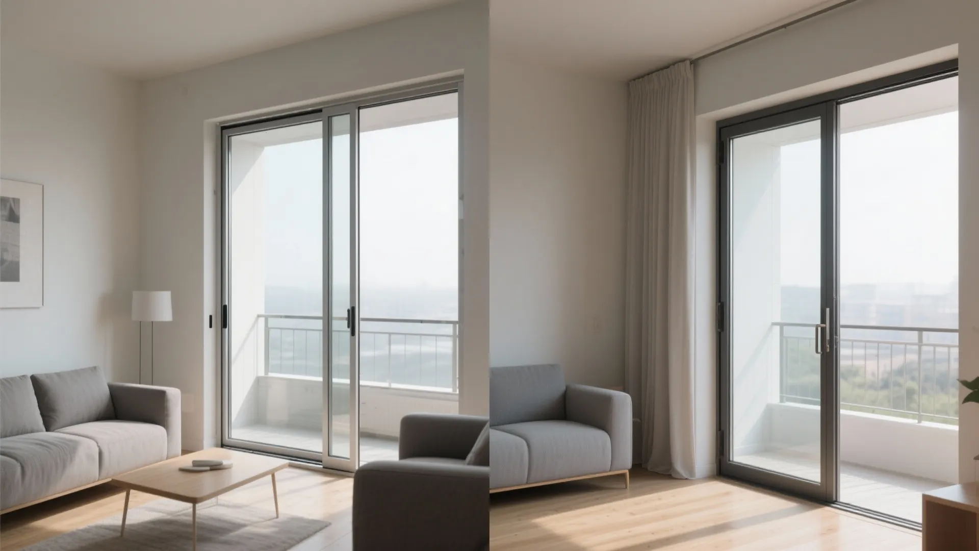 Sliding vs hinged: choosing the right balcony door for space
