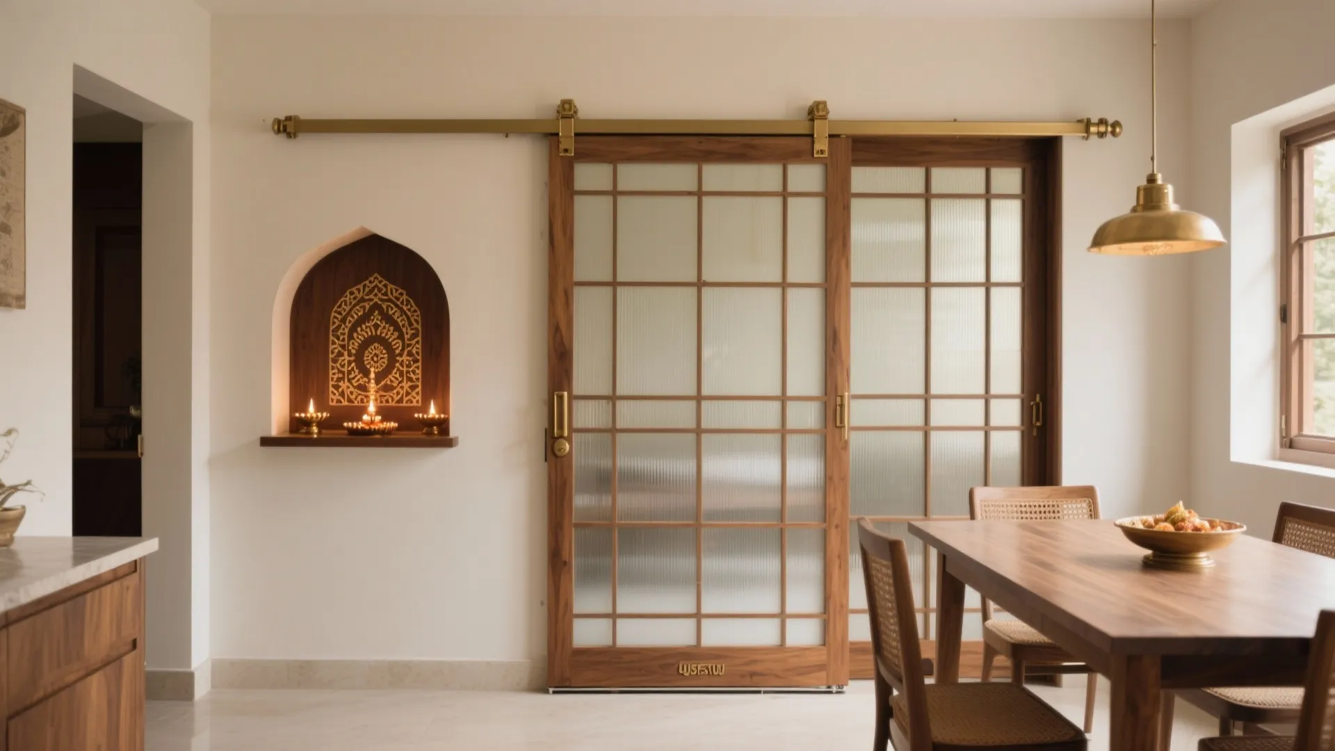 Sliding Lattice Doors: Space-Saving Elegance