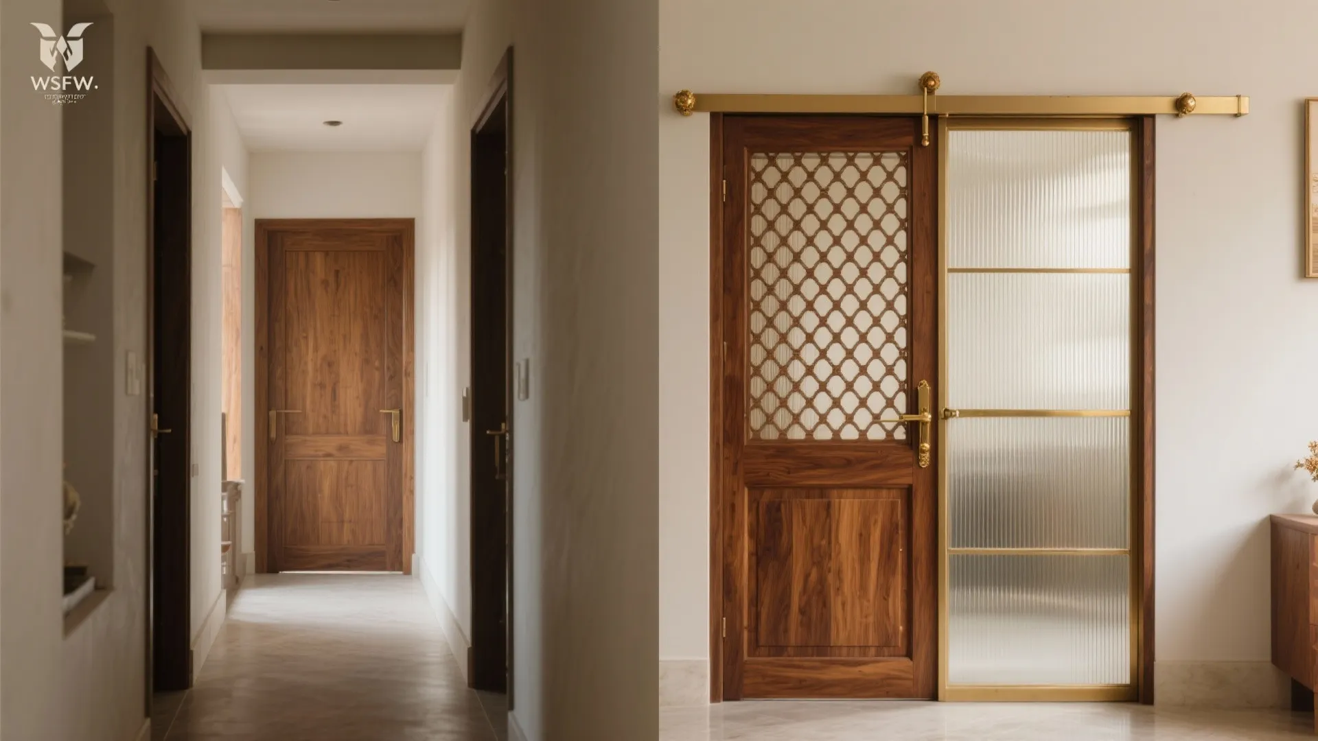 Sliding Lattice Panels in Solid Wood