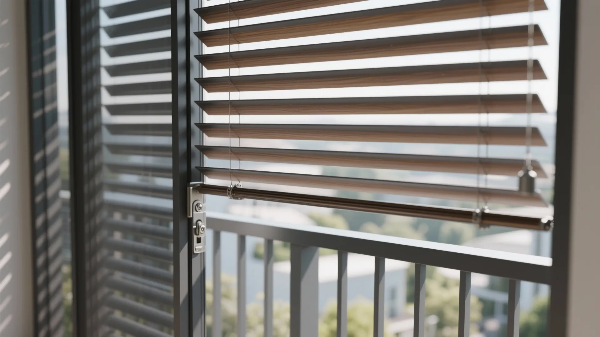 3) Sliding or Stacking Louvers