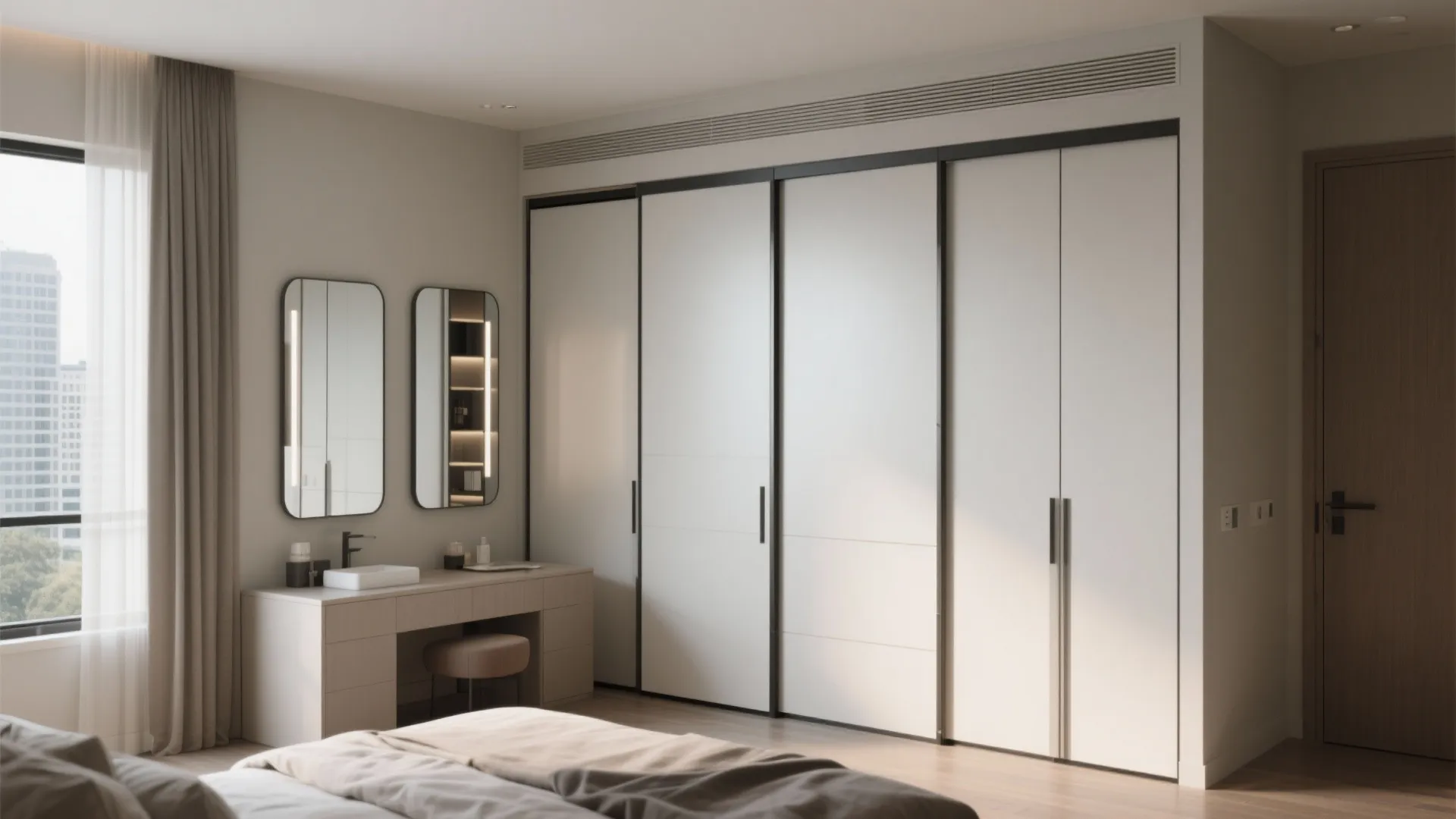 Full-Length Sliding Panel