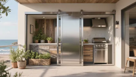 Outdoor Kitchen Doors: 5 Small-Space Inspirations