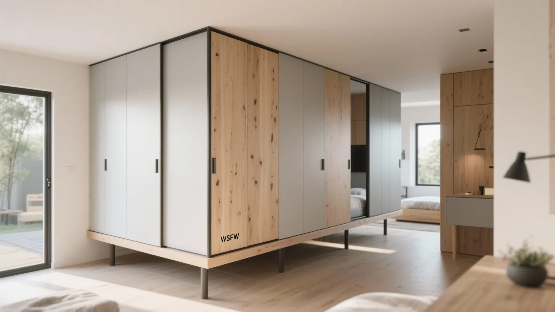 4. Sliding wall panels