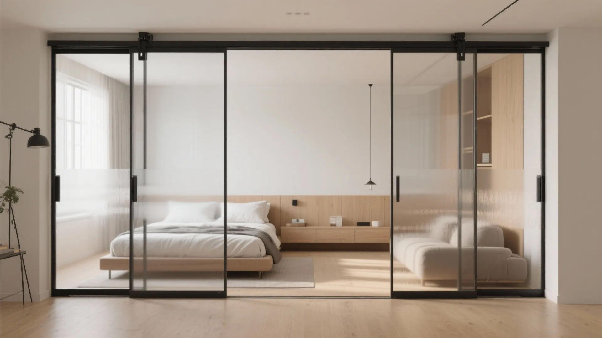 Sliding-Panel Zoning That Works Day to Night