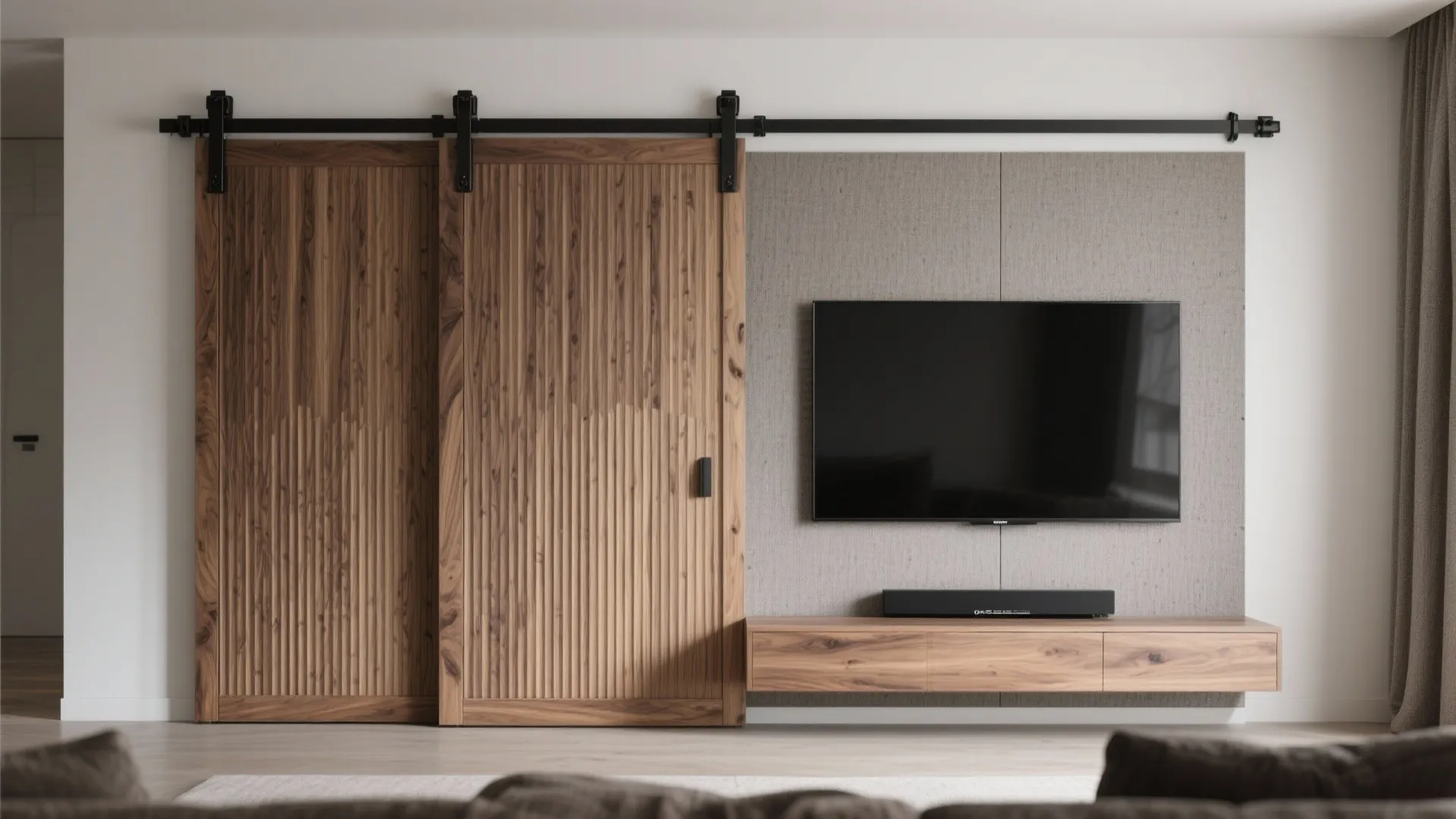 Sliding Wall Panels that Hide (and Reveal)