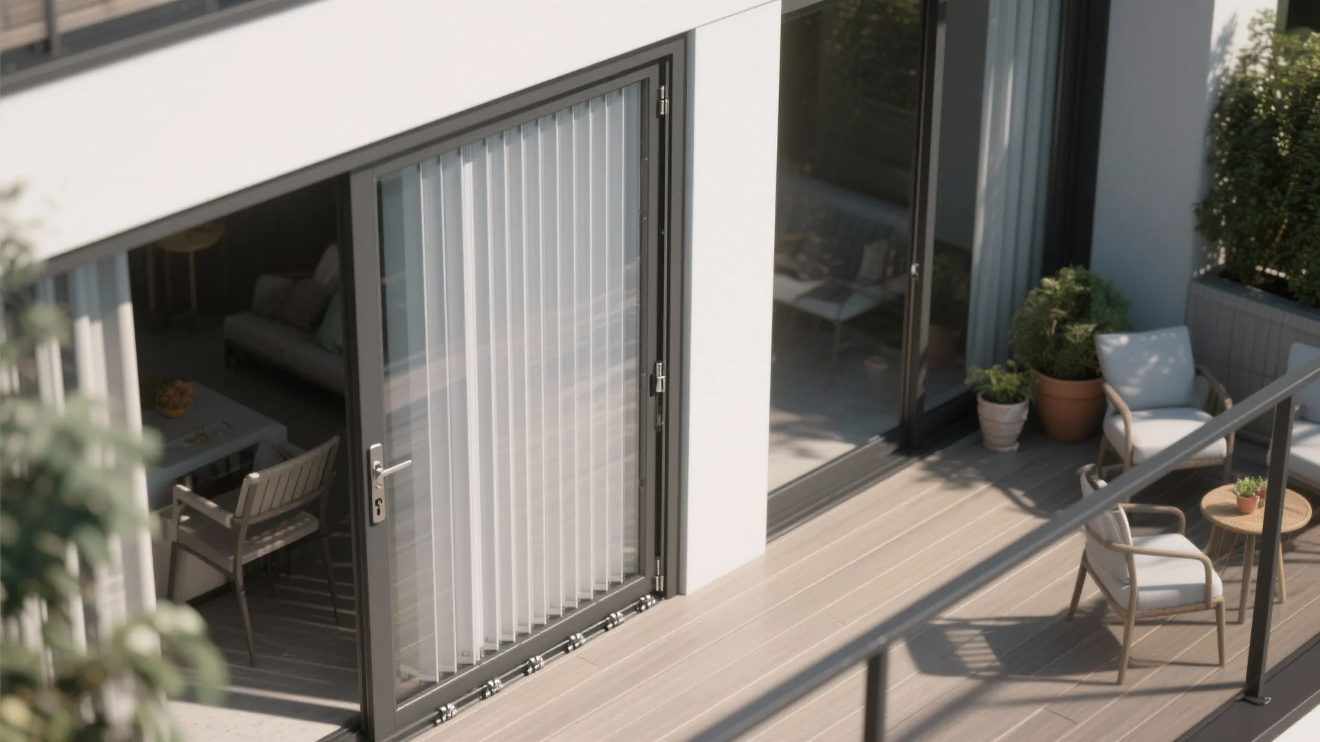 Idea 5: Sliding or foldable grill panels