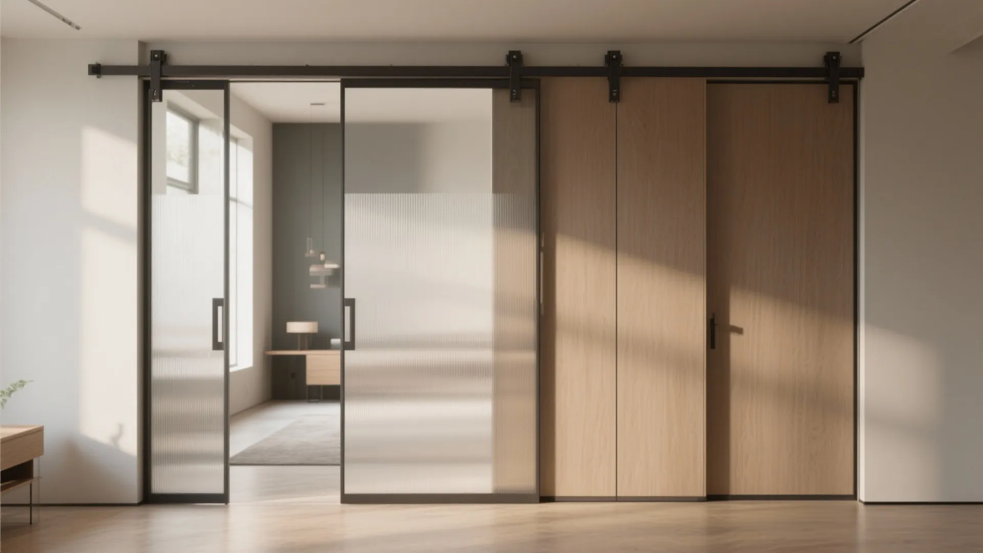 4. Sliding panels and pocket doors
