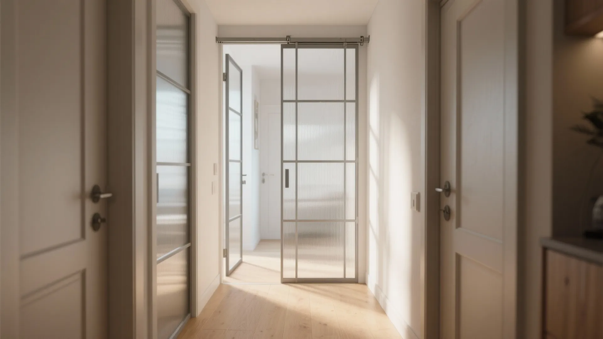 4. Pocket Doors, Sliding Panels and Visual Flow
