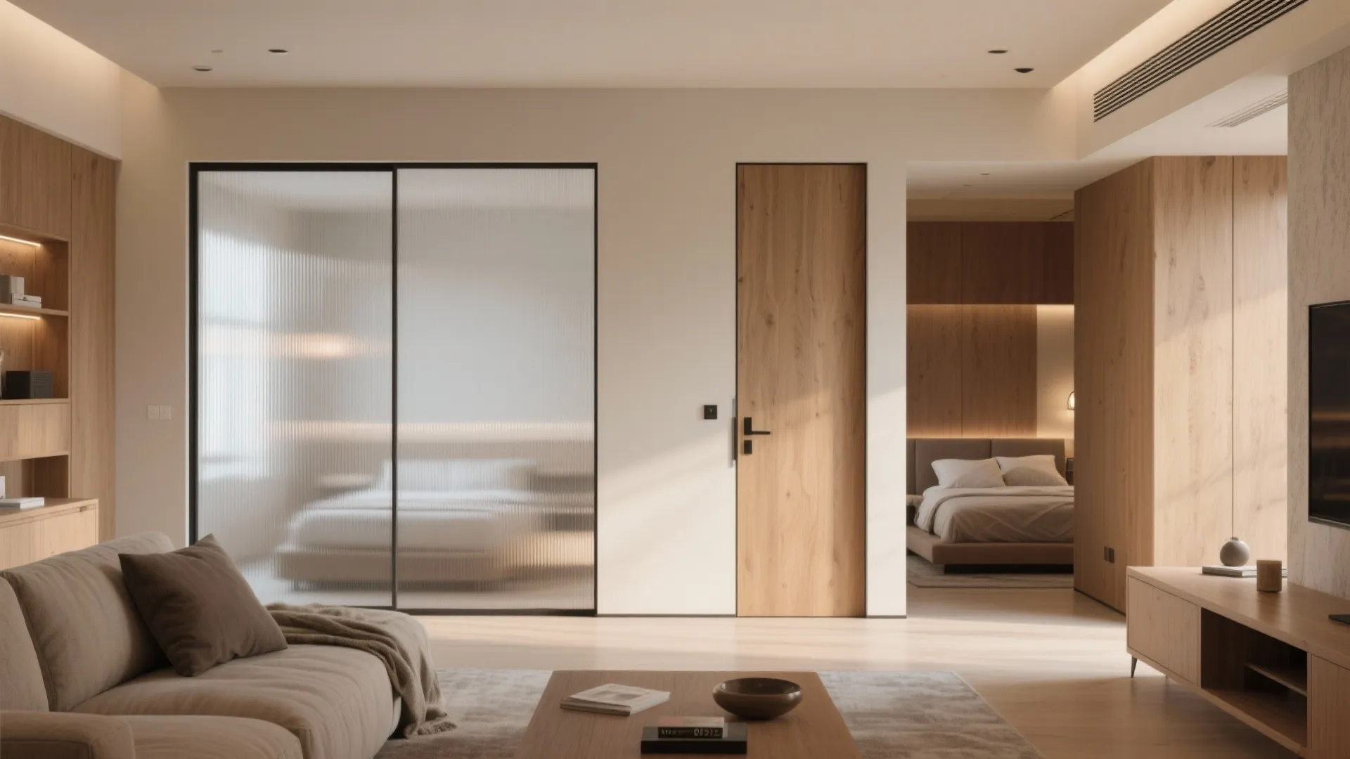 4. Pocket doors, sliding panels and flexible partitions