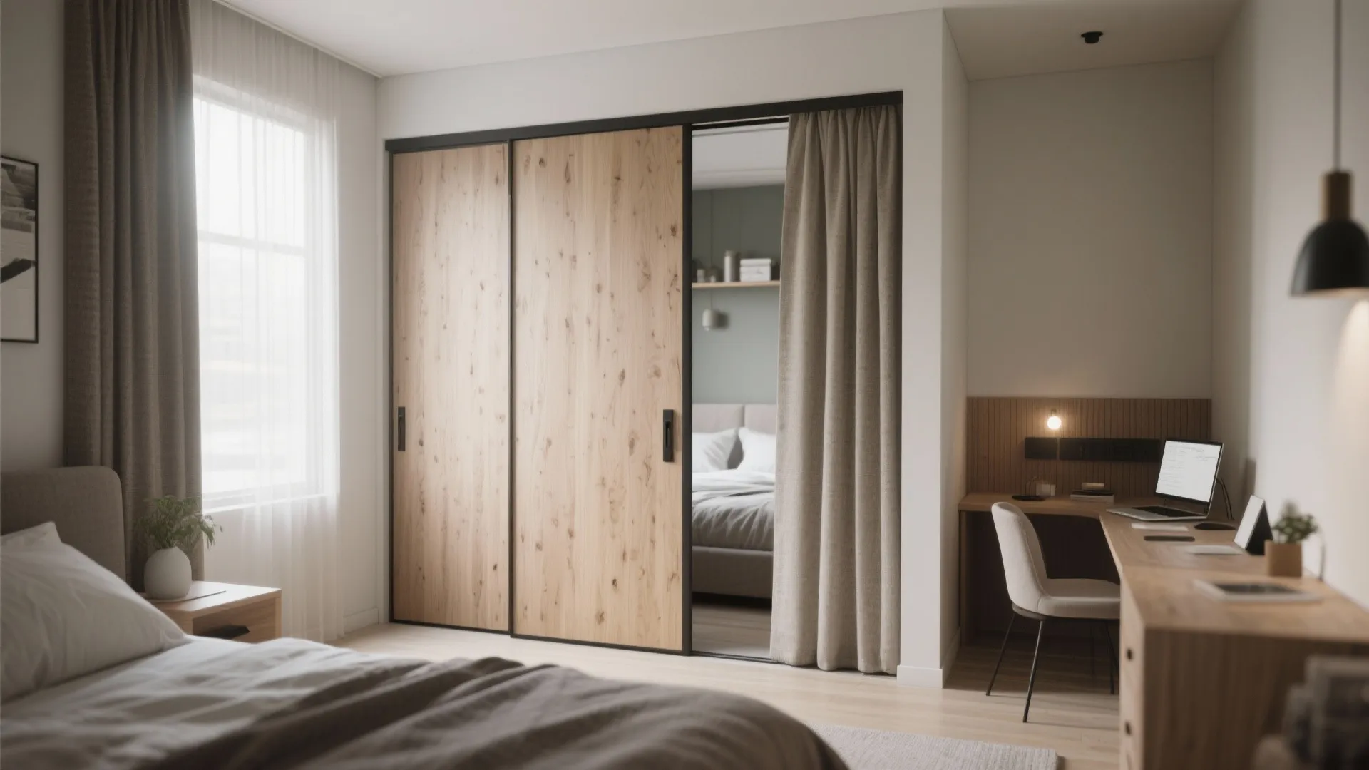 5. Sliding Panels to Reconfigure Zones