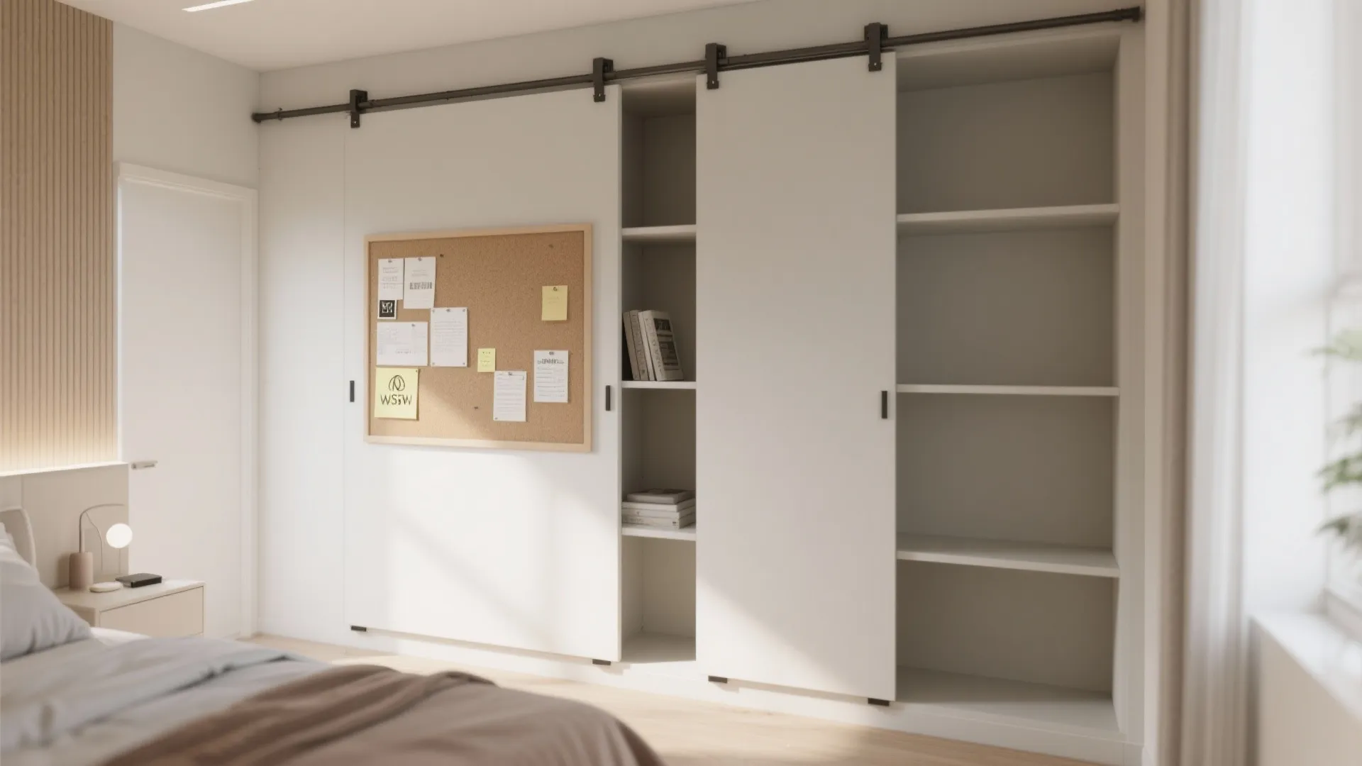 6. Sliding Bulletin Panels