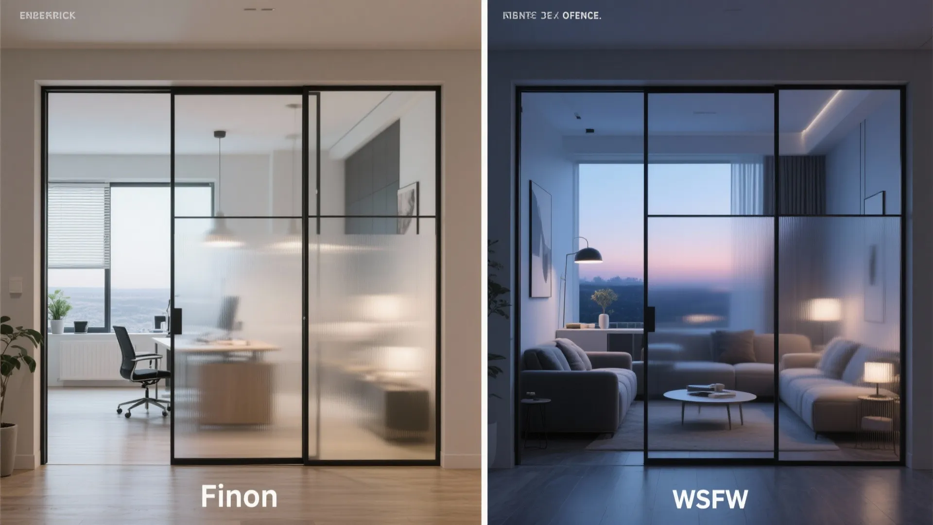 4. Hide the Office with Sliding Panels