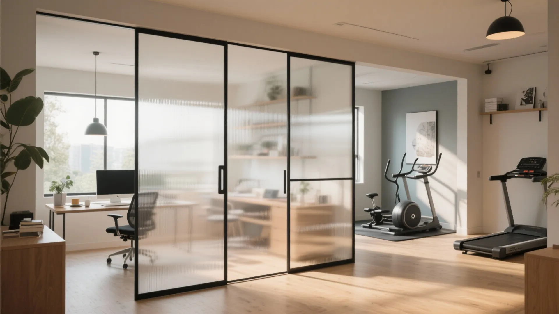 8. Sliding Partition Between Zones