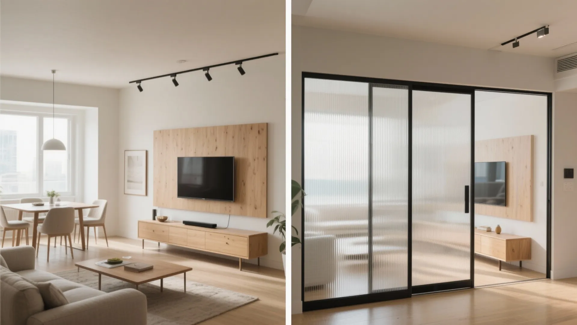 Sliding Partitions to Create Flexible Zones