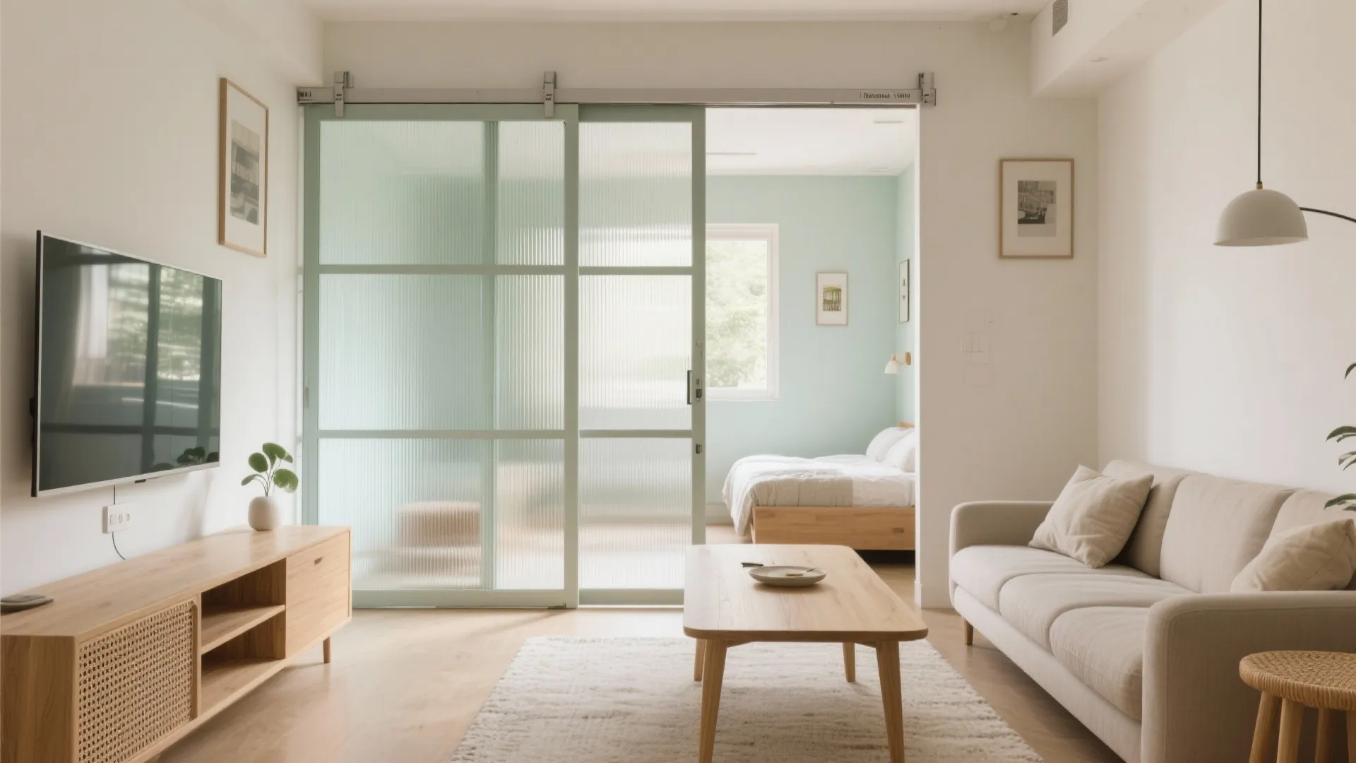 Slide to flex: a living-dining that switches roles in seconds