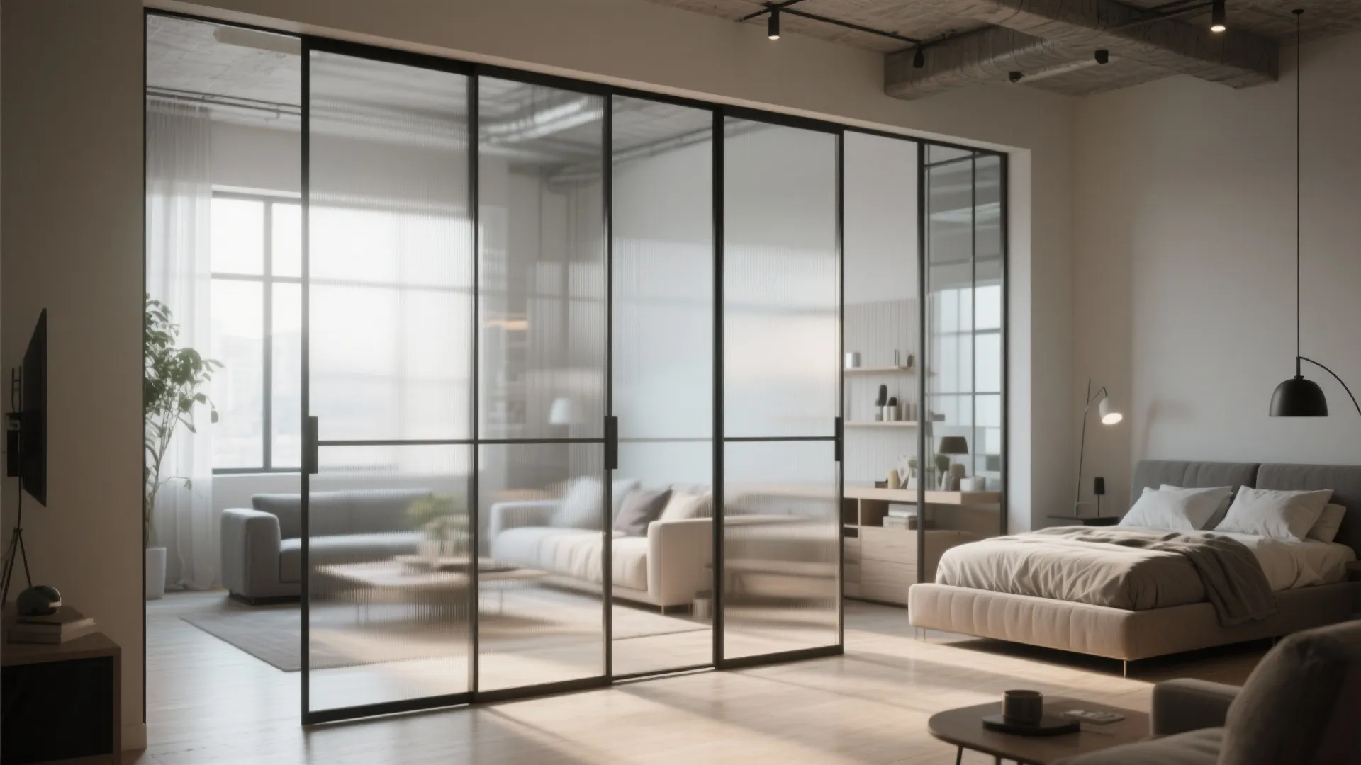 2. Sliding Partition Doors