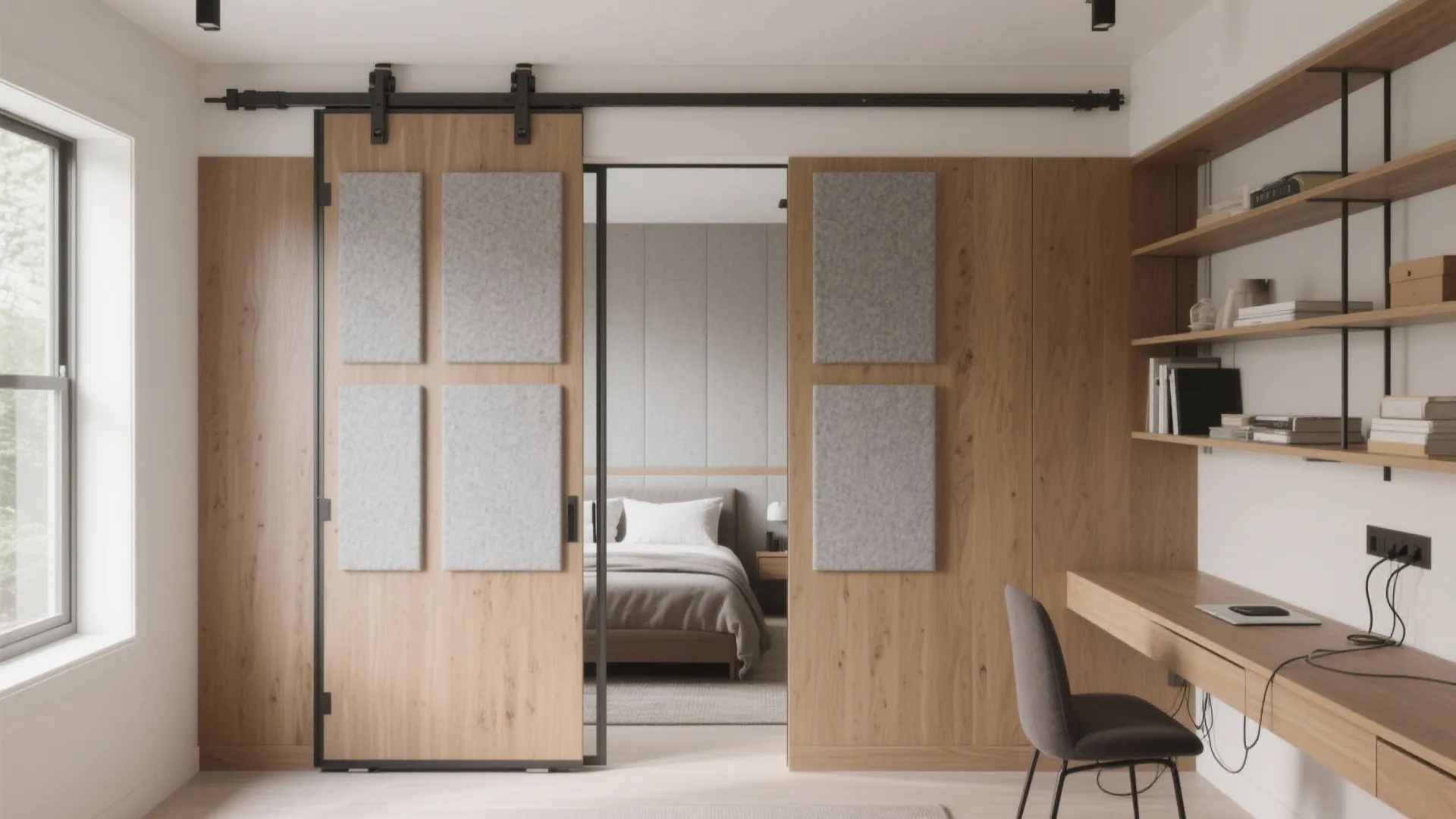 Zone Flexibility: Sliding Partitions for the Third Bedroom