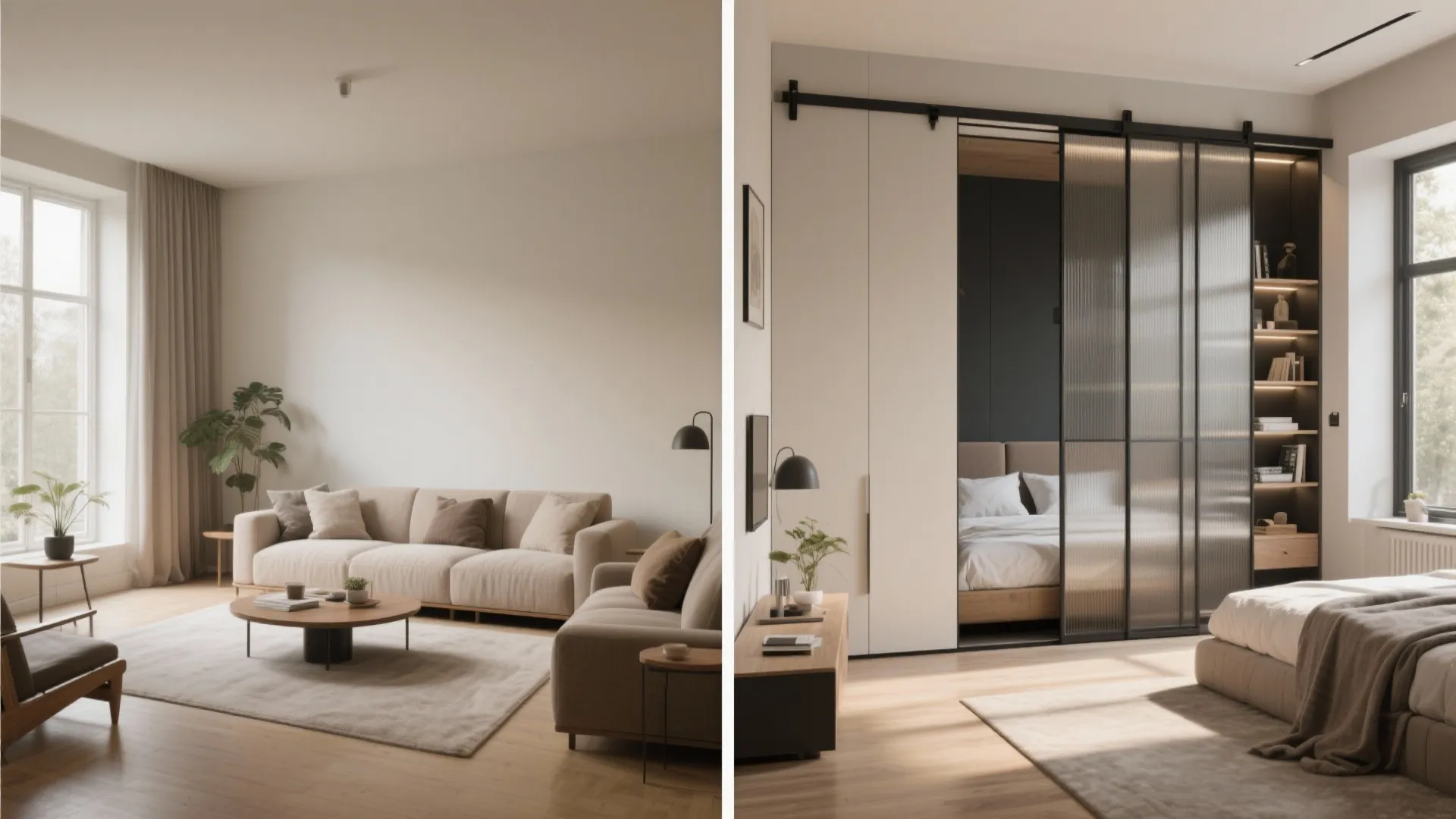 3. Sliding partitions and flexible zoning