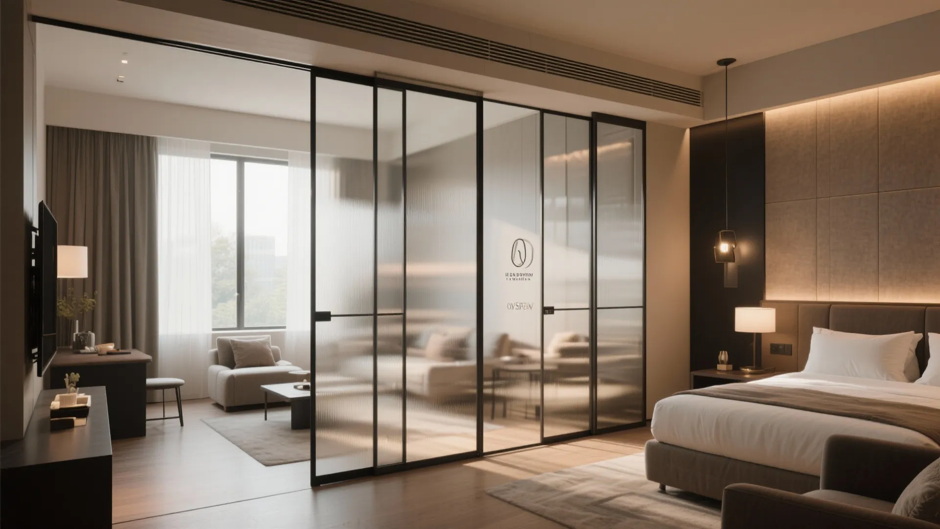 1. Flexible Living Zones with Sliding Partitions