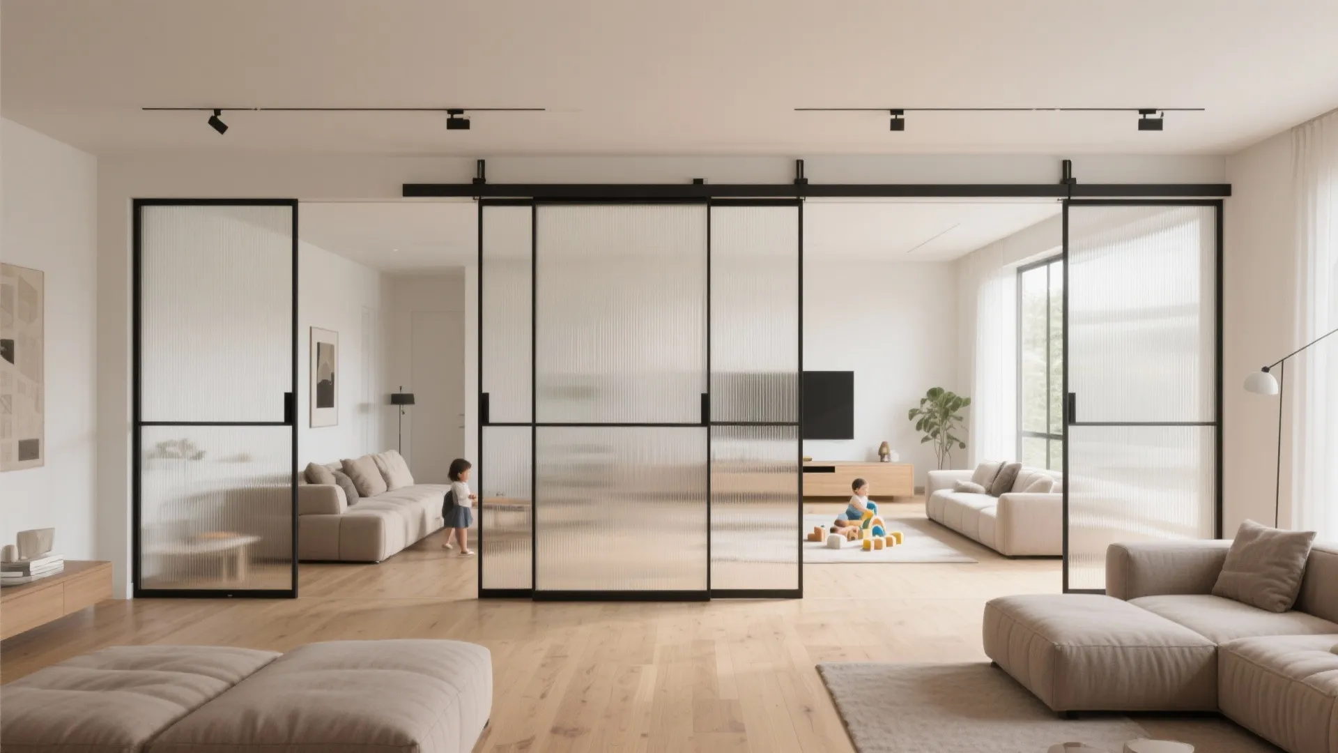 Flexible Zoning With Sliding Partitions