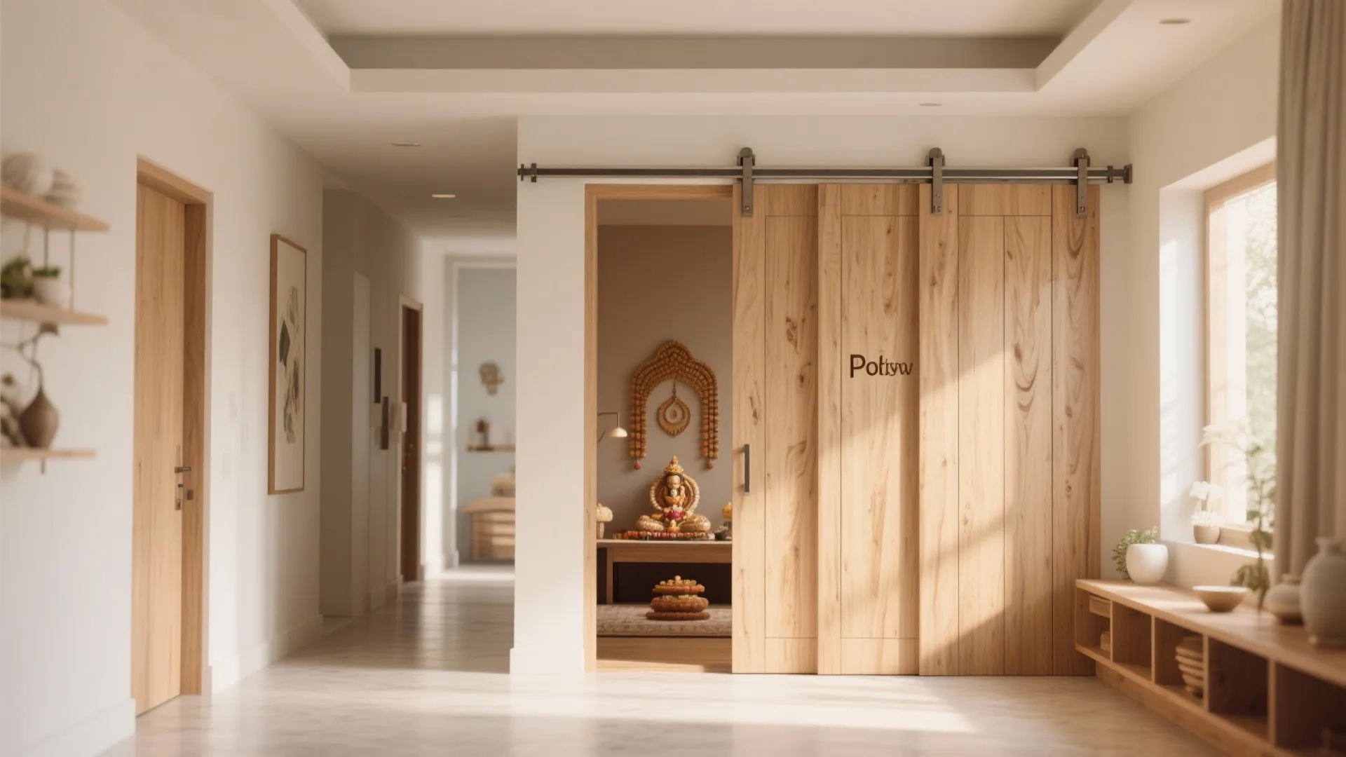 Sliding Plywood Doors