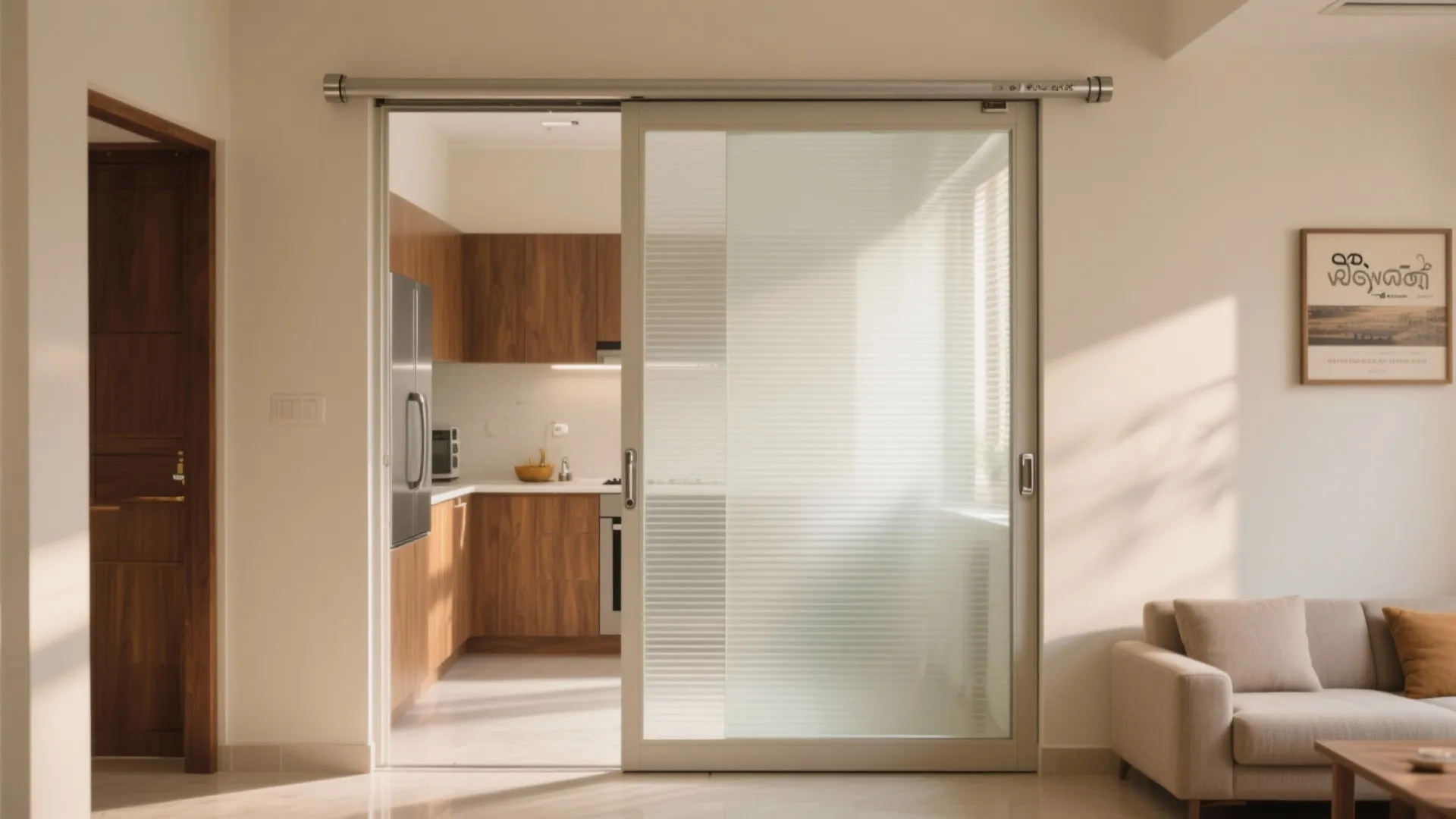 Sliding Doors and Pocket Partitions for Light and Privacy