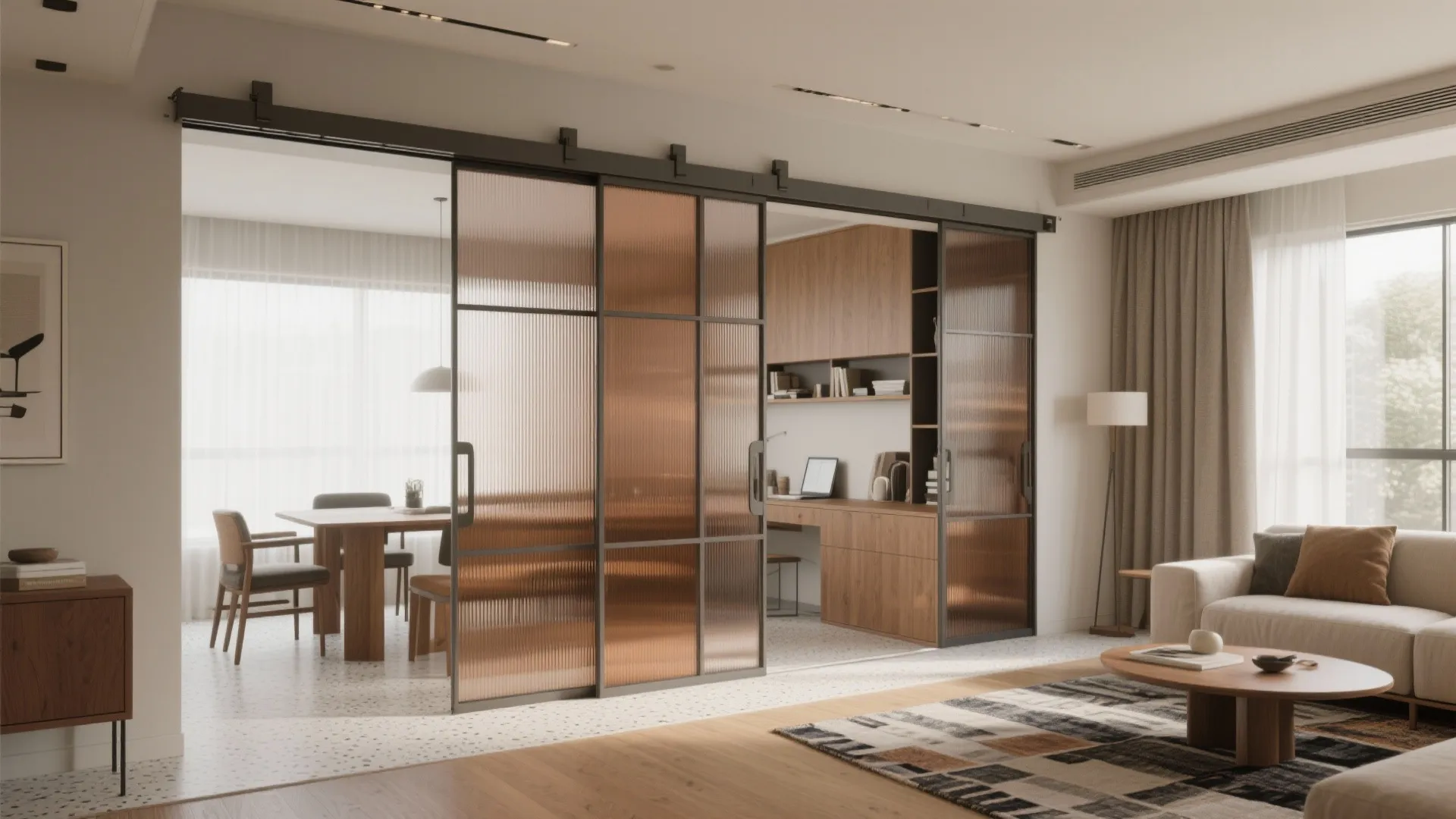 Sliding Partitions and Pocket Doors for a Flex Room