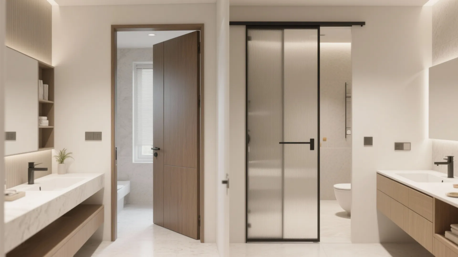 10. Choose sliding or pocket doors
