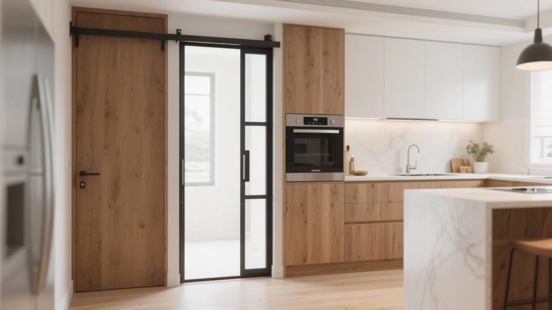 7. Sliding or Pocket Doors