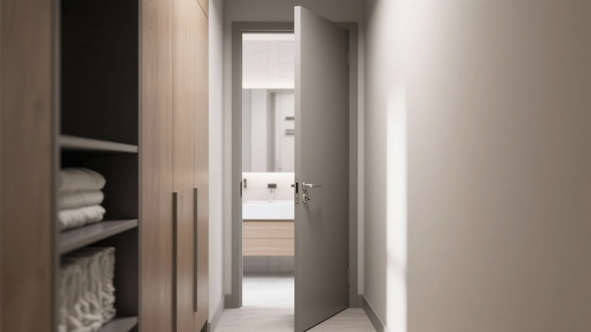 2) Soft-Close Sliding Door Locks (Pocket/Barn With Edge Pull)