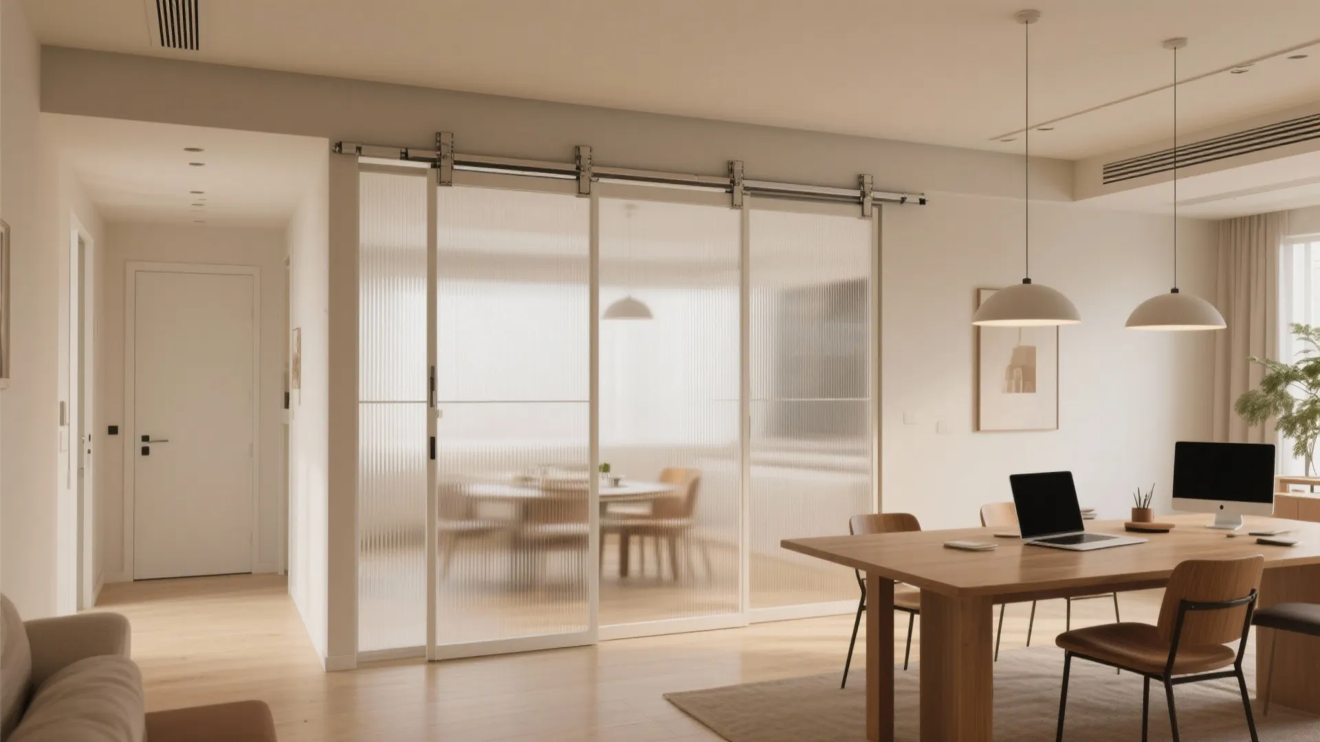 Sliding Pocket Panels for Flexible Privacy