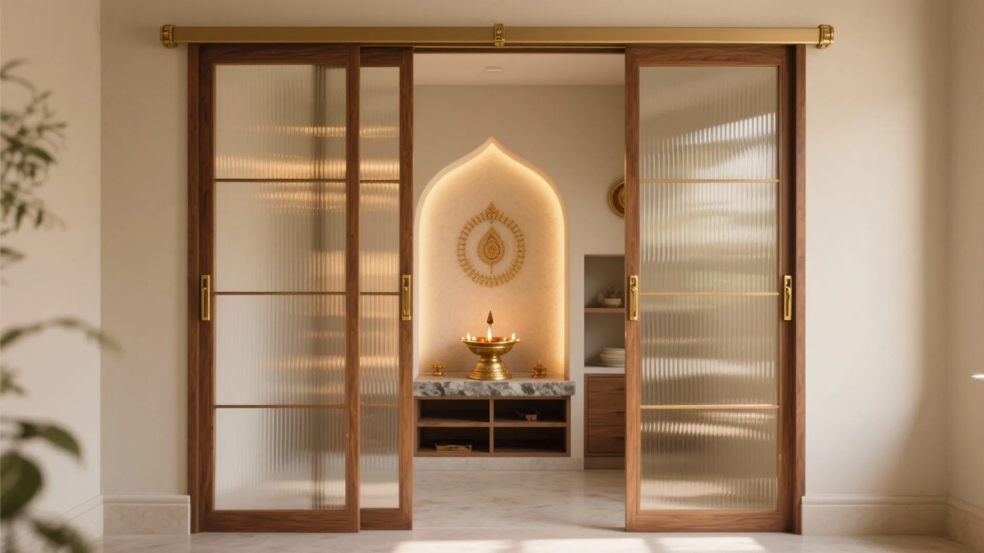 Sliding Doors to Conceal and Reveal