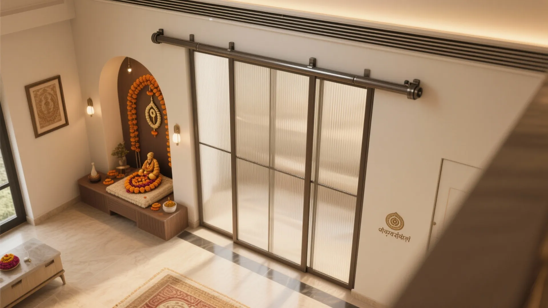 Sliding Screen Concealment