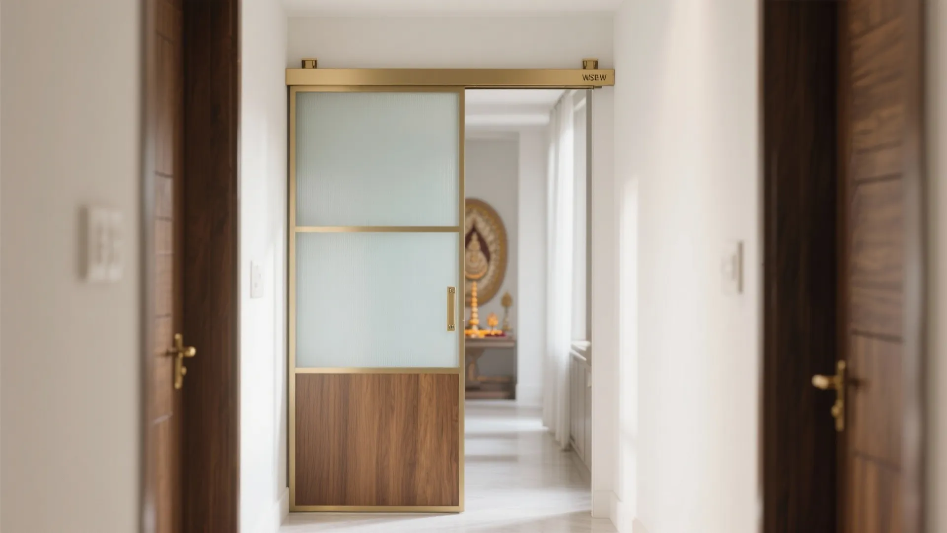 Sliding Doors to Save Aisle Space