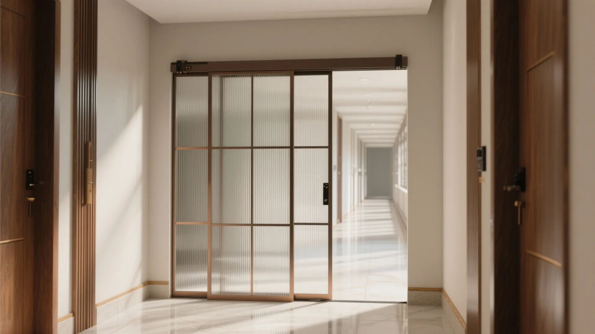 Space-Saving Sliding Glass Doors